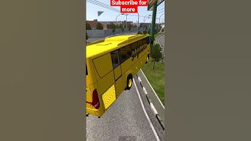 #shorts | Euroliner BSW bus mod for bussid | Bus Takkra gayi | Android game | 3d game | bussid mods