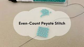 Technique: Even Count Peyote Stitch | Michaels