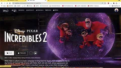 Diney Plus Clone - ReactJS, Firebase