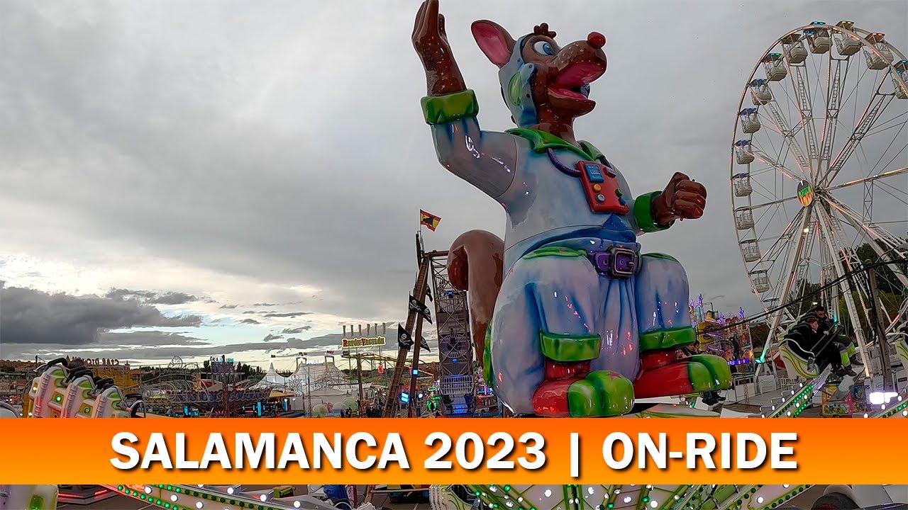 GIGA CANGURO | ON-RIDE POV | Salamanca 2023 - Ferias A TOPE