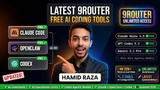 Free Claude Code + OpenClaw + Codex — Latest Models via 9Router (Updated 2026)