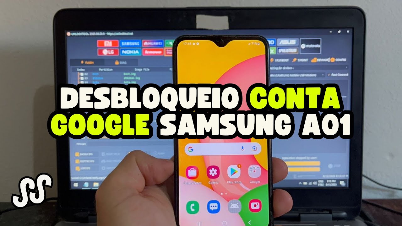 FRP SAMSUNG A01 (A015M) UNLOCK TOOL