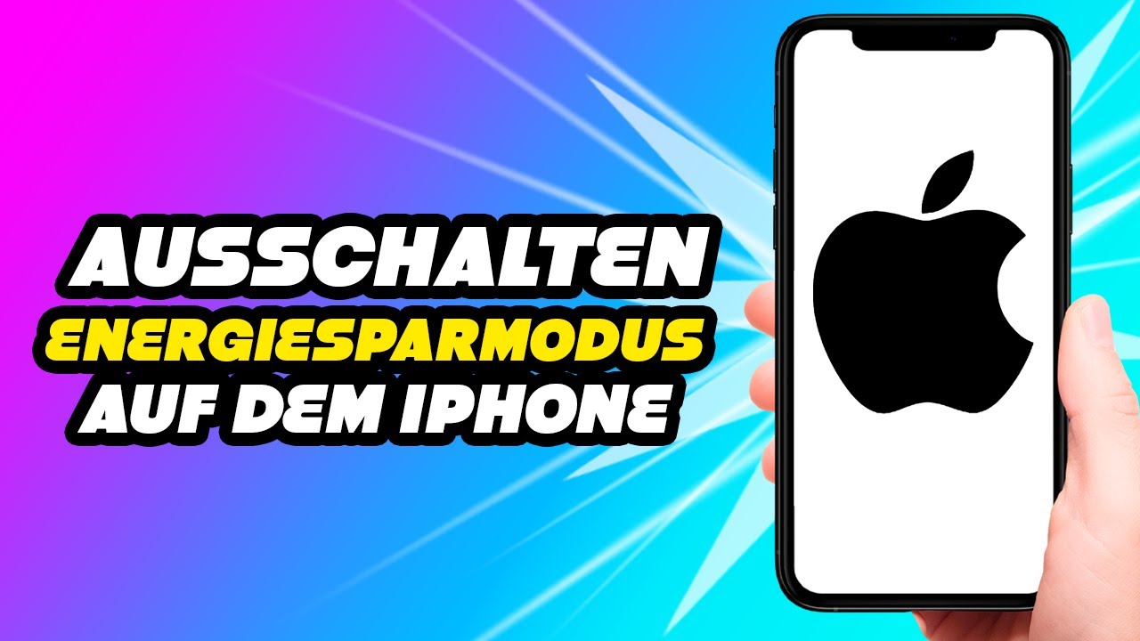 Ausschalten des Energiesparmodus auf dem iPhone YouTube