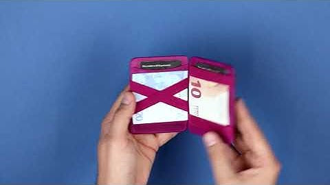 Hunterson Magic Coin Wallet Demonstration Video - How To Use Our Magic Wallet