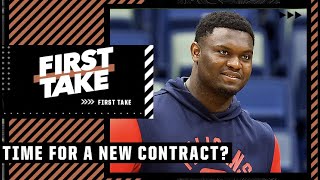 Details Stephen A. on Zion's contract situation: Make the investment but have a clause! | First Take Guide