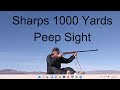 Sharps 1000 Yards