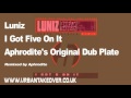 DJ Aphrodite Remix "Luniz - I Got 5 On It" -(Original Dub Plate)