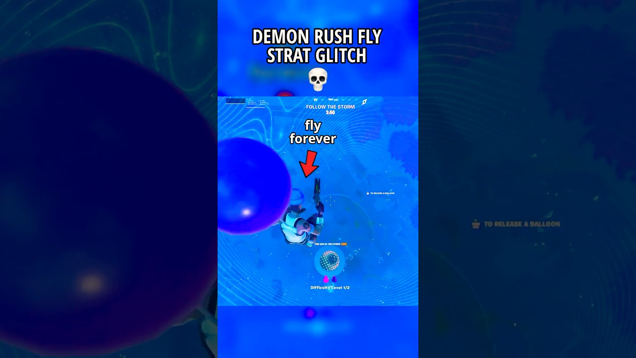 DEMON RUSH FLY STRAT GLITCH IN SEASON 4... 💀 