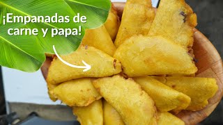 Empanadas de carne y papa colombianas!