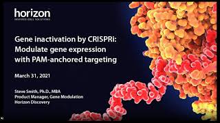 Gene inactivation by CRISPRi Modulate gene expression with PAM anchored targeting
