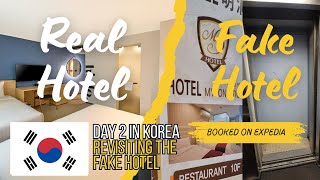 Day 2: Revisiting the fake hotel.