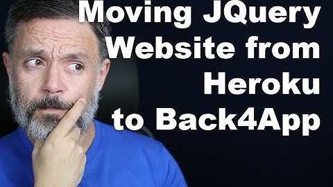 Moving JQuery Website from Heroku