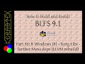 How to build and install BLFS 9.1 - Part 50: X Windows (8) Xorg libraries: Mesa deps &amp; LLVM rebuild