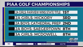 PIAA golf championships
