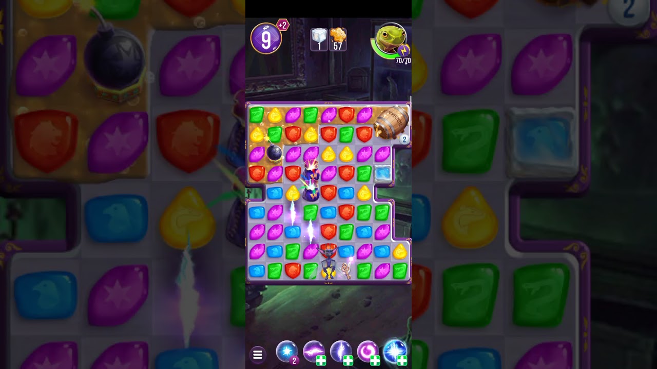 Harry Potter: Puzzles & Spells level 857 no boosters