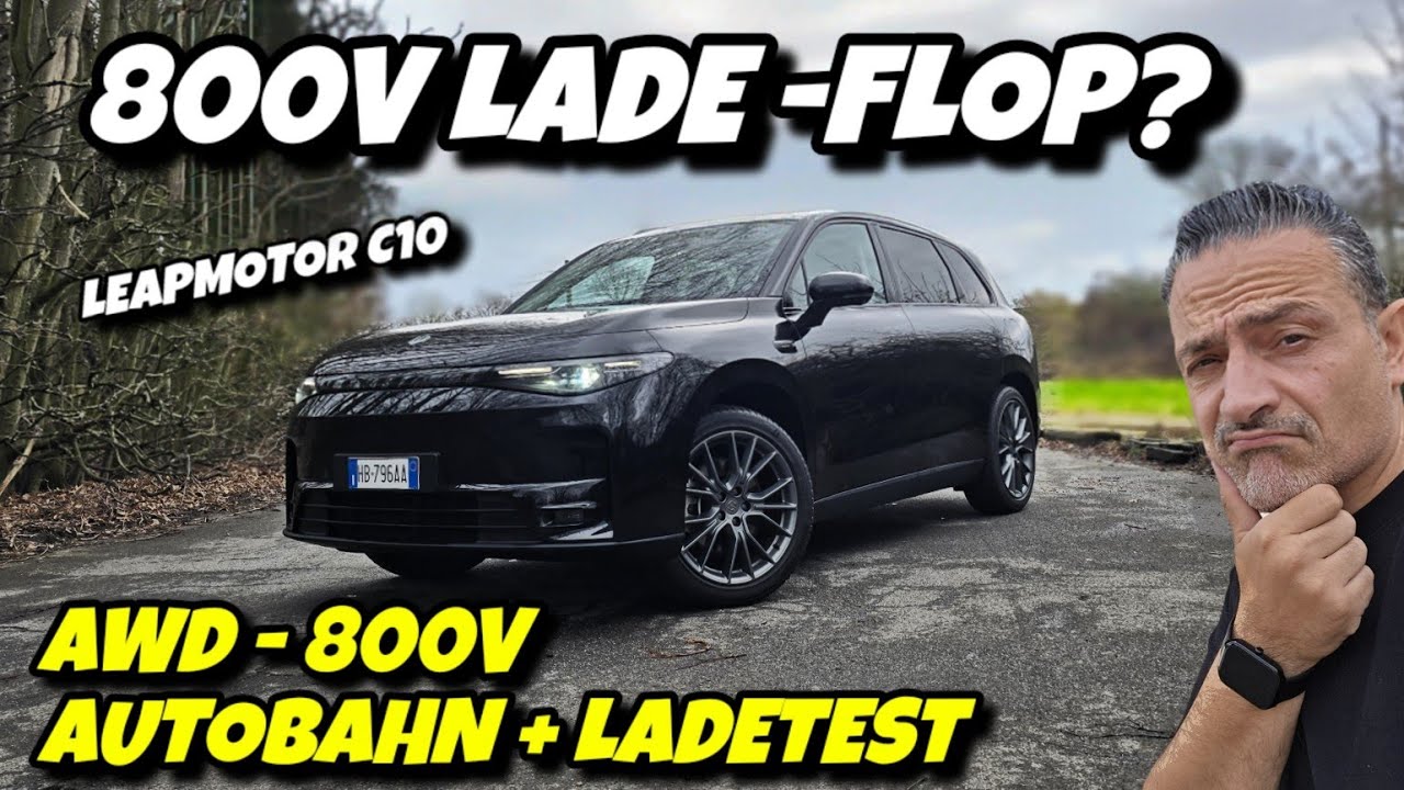 Winterreichweite & Ladezeit. Leapmotor C10 AWD mit 800 Volt. 
