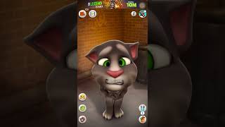 Talking Tom Cat| Talking Ginger Cat #angry😡🤬 🍐🍒🍕🍉🍊🥞🍑 #talkingtom #gameplay #shorts #cat screenshot 2