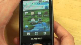 Samsung I5500 Galaxy 5 Test Bedienung