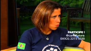 Professora de Historia da Arte Marcia Valeria Teixeira fala sobre turismo religi