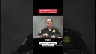 #5 Amanda Bergquist v Cook County Lt Donald Milazzo Deposition