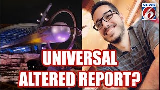 Universal removes 'pre-existing conditions' from coaster death report
