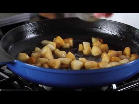 Video: Pancakes With Pears And Nuts