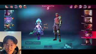 A nub Ling first livestream on mobilelegends