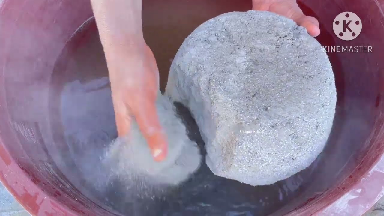 New”Grainy Black Sand Smashing & Crumbling 