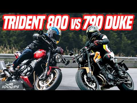 KTM 790 Duke oder Triumph Trident 800: Welches Naked Bike passt zu dir?