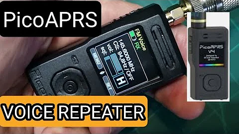 PicoAprs - Add FM Voice Repeater- GB3WR