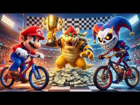 Bowser Sent His Strongest Racer to Defeat Mario… But Mario’s Final Comeback Shocked Everyone! 😱🚲🔥