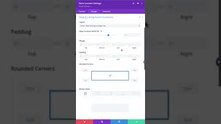 Map & Listing Parent Container (Design Tab) - Divi Store Locator Module Settings