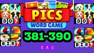 Pics Word Game Guess the word level 381 382 383 384 385 386 387 388 389 390 screenshot 2