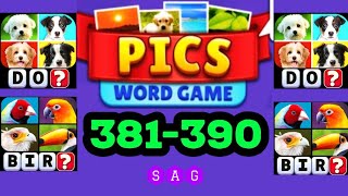 Pics Word Game Guess the word level 381 382 383 384 385 386 387 388 389 390 screenshot 5