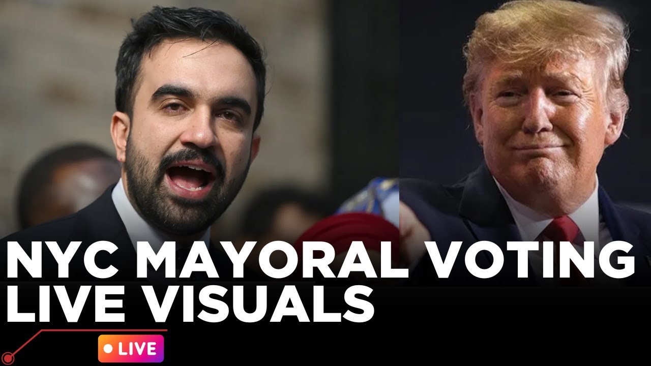 New York City Mayoral Election LIVE | All Eyes On Zohran Mamdani | US ...