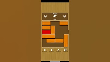 Unblock Me - Relax Mode - Starter // Puzzle 42 #shorts