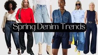 Spring DENIM Trends You NEED To Know In 2024