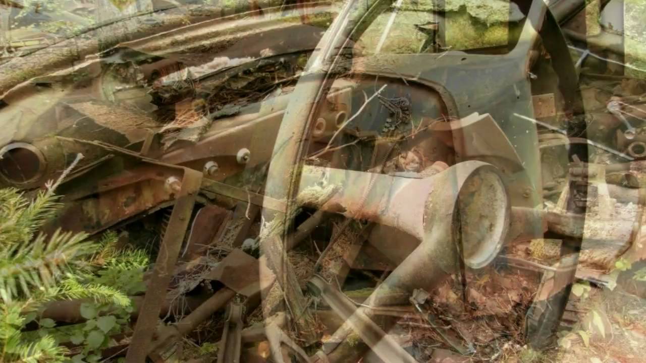 Bilkyrkogården på Kyrkö Mosse i Ryd i Småland