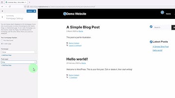 How To Create A Home Page in WordPress (Edit Front Page)