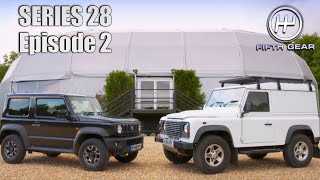 Land Rover Defender vs Suzuki Jimny - Series 28: Episode 2 | Fifth Gear