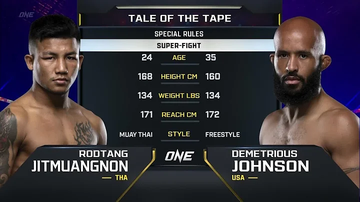 Rodtang vs. Demetrious Johnson | ONE Championship ...