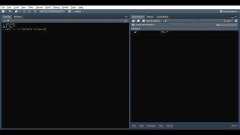 How to upload dataset in R