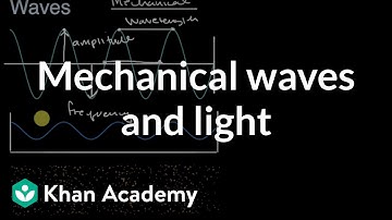 Mechanical waves and light | Waves | Middle school physics | Khan Academy