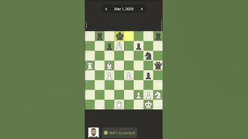 Daily Chess Puzzle | March 1, 2025