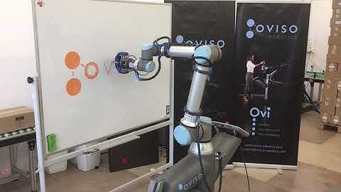 OVI drawing logo using G-code