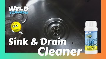 How To Unclog Kitchen Sink | Wild Tornado Sink and Drain Cleaner | Right Way
