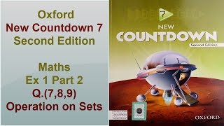 New Countdown 7 Second Edition | Operation on Sets | Exercise 1 Part 2