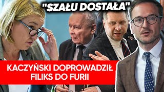 Filiks "SZAŁU dostała". Odpalona jak nigdy. Kaczyński rozsierdził ją wyzwiskami