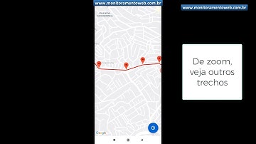 Vídeo demonstrativo do app Android Site www.monitoramentoweb.com.br