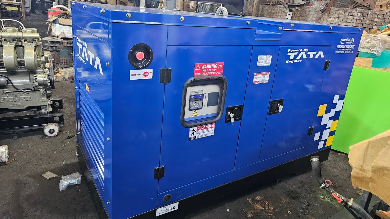 30kva Tata Recon silent Generator with automatic panel with full load testing Chhattisgarh delivery